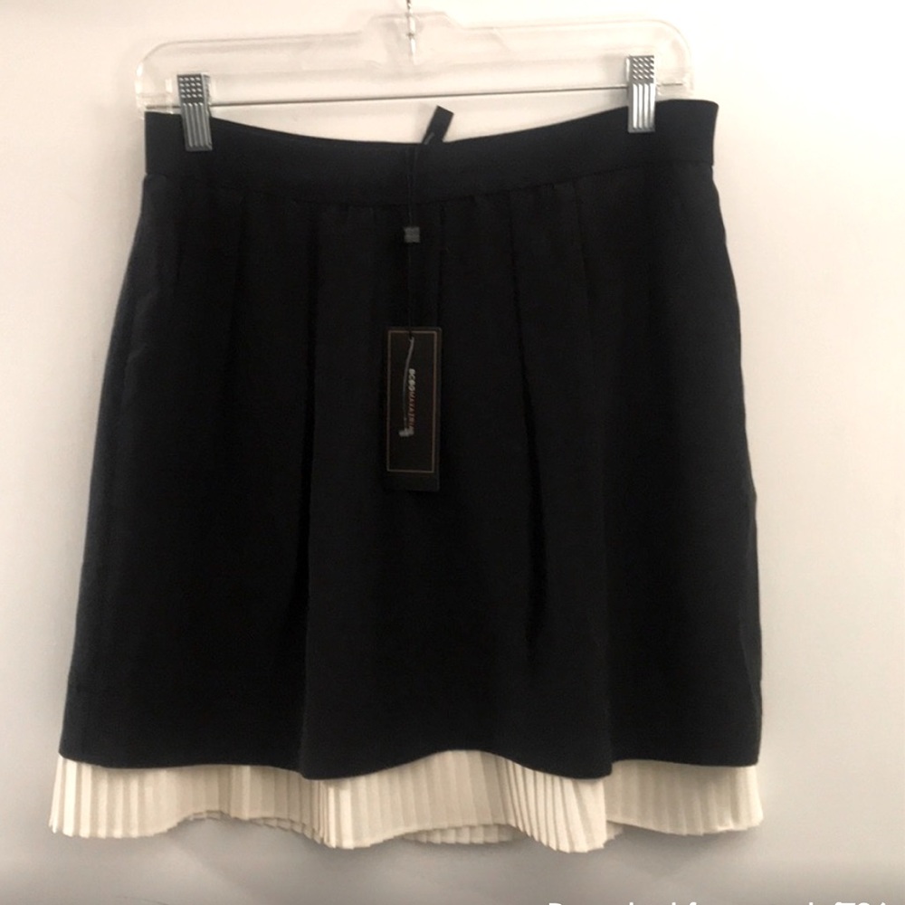NWT BCBG two-layer silk “Shelby”